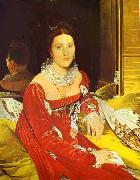 Portrait of Madame de Senonnes. Jean Auguste Dominique Ingres